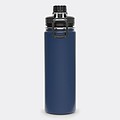 Nerezová termoska 600ml, s černým víčkem, tmavě modrá