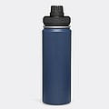 Nerezová termoska 600ml, s černým víčkem, tmavě modrá