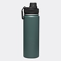 Nerezová termoska 600ml, s černým víčkem, tmavě zelená