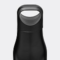 Nerezová termoska s bambusovým dnem, objem 500ml, černá