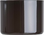 Nerezový hrnek na espresso 80ml, černá