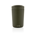 Nerezový hrnek s víčkem, 300 ml, zelená