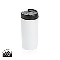 Nerezový hrnek s víčkem, 300ml, bílý