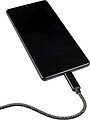Nylonový nabíjecí kabel 65W, černá