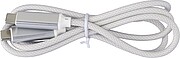 Nylonový nabíjecí kabel 65W, světle šedá