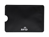 Obal na kartu s RFID ochranou, černý