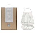 Originalhome lampion z recyklovaného materiálu, světle šedá