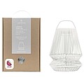 Originalhome lampion z recyklovaného materiálu, světle šedá
