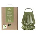 Originalhome lampion z recyklovaného materiálu, zelená