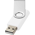 Otočný USB disk 32 GB, bílá