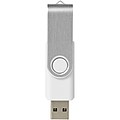 Otočný USB disk 32 GB, bílá