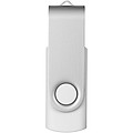 Otočný USB disk 32 GB, bílá