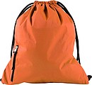 PANGOR Stahovací batoh s kapsičkou na zip, oranžový