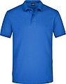 Pánská elastická polokošile James Nicholson, královská modrá, 3XL