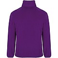 Pánská fleecová celorozepínací bunda ROLY ARTIC, fialová, 3XL