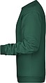 Pánská mikina James Nicholson sweatshirt men, tmavě zelená, vel. L