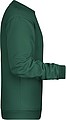 Pánská mikina James Nicholson sweatshirt men, tmavě zelená, vel. L