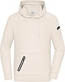 Pánská mikina s kapucí DAIBER INTERLOCK, béžová, velikost 3XL