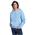 Pánská mikina s kapucí ROLY URBAN, šedá s černými doplňky, 4XL