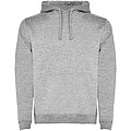 Pánská mikina s kapucí ROLY URBAN, šedý melír, XL