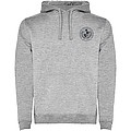 Pánská mikina s kapucí ROLY URBAN, šedý melír, XL