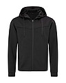 Pánská mikina STEDMAN RECYCLED SCUBA JACKET MEN, černá, XL