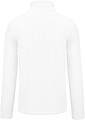 Pánská mikrofleecová mikina Kariban fleece jacket men, bílá, vel. M