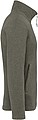 Pánská mikrofleecová mikina Kariban fleece jacket men, tmavě zelený melír, vel. S