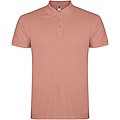 Pánská polokošile s krátkým rukávem, ROLY STAR, pastelová oranžová, 3XL