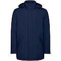 Pánská zateplená softshellová parka Roly Notus, velikost 2XL, námořní modrá