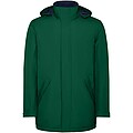 Pánská zateplená softshellová parka Roly Notus, velikost 2XL, tmavě zelená