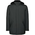 Pánská zateplená softshellová parka Roly Notus, velikost 3XL, tmavě šedá
