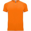 Pánské funkční tričko s krátkým rukávem, ROLY BAHRAIN, oranžová, vel. XL