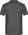 Pánské piqué polo James & Nicholson, antracitová, 4XL