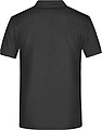 Pánské piqué polo James & Nicholson, černá, XXL