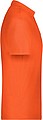 Pánské piqué polo James & Nicholson, oranžová, 3XL