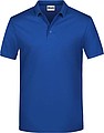 Pánské piqué polo James & Nicholson, tmavě královská modrá, S