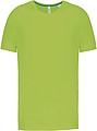 Pánské sportovní triko KARIBAN 130g, světle zelená, XS