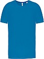 Pánské sportovní triko KARIBAN 130g, tmavě tyrkysová, 2XL