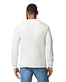 Pánské tričko GILDAN HEAVY COTTON ADULT s dlouhým rukávem, bílá, XL