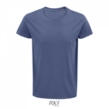 Pánské tričko SOLS CRUSADER MEN - ROUND-NECK FITTED JERSEY T-SHIRT, riflová, XS