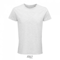 Pánské tričko SOLS CRUSADER MEN - ROUND-NECK FITTED JERSEY T-SHIRT, světle šedá, XS
