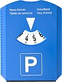 PARKING TIMER Parkovací hodiny s autoškrabkou a třemi žetony
