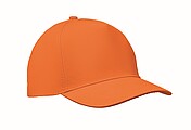 Pětipanelová kšiltovka, oranžová