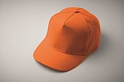 Pětipanelová kšiltovka, oranžová