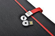 PIERRE CARDIN DIMITRI Konferenční desky s USB, 8 GB, černá