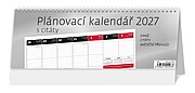 Plánovací kalendář s citáty 2027