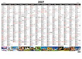 Plánovací roční 2027 mapa A1 obrázková