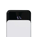 Plastová powerbanka 10 000 mAh, bílá