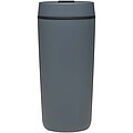 Plastový hrnek Sedona o objemu 480 ml s dvojitou stěnou, modrošedá